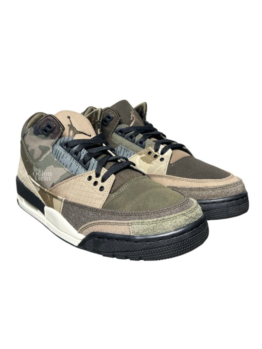 Size 11 Air Jordan 3 Retro 'Patchwork' 2021 DO1830-200 Pre-Owned